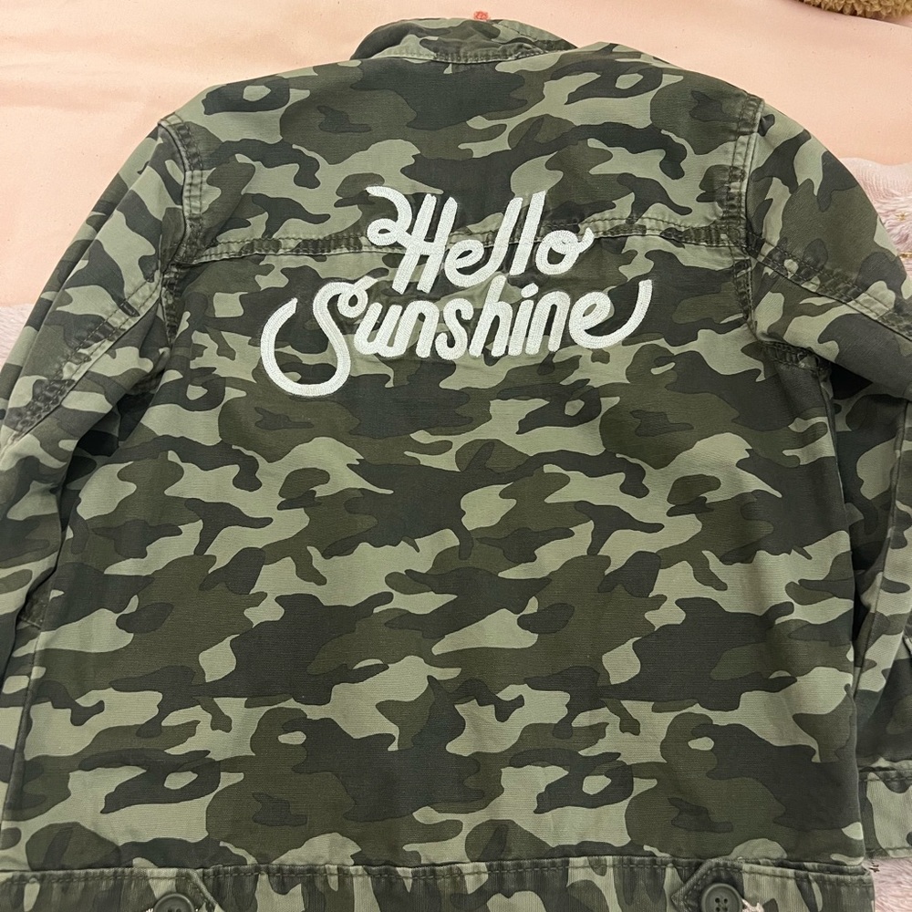 Cute girls jean jacket